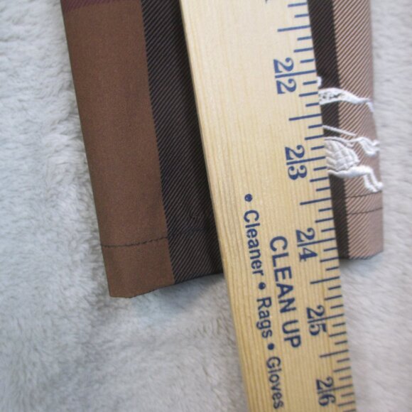 Burberry Plaid Logo-Print Check Embroidered C8 Stretch Jersey Bodysuit Sz M - Picture 15 of 17